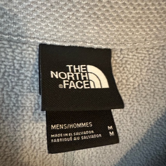 The North Face Men's/Unixex Gray Half Zip Fleece Sweater Size Medium - Picture 3 of 6